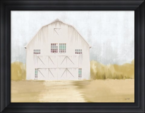 Framed Autumn Barn Print
