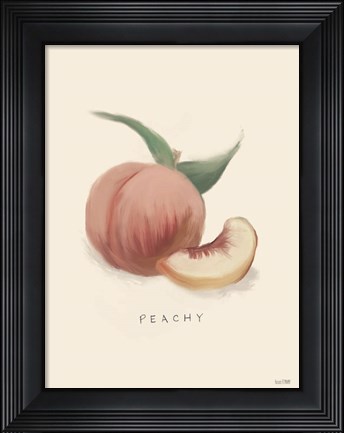 Framed Peachy Print