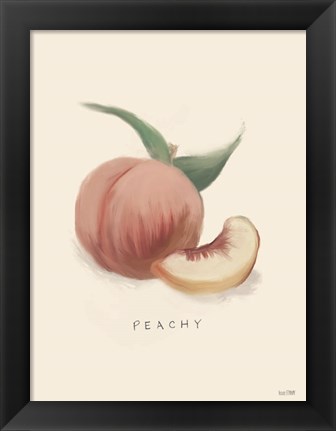 Framed Peachy Print