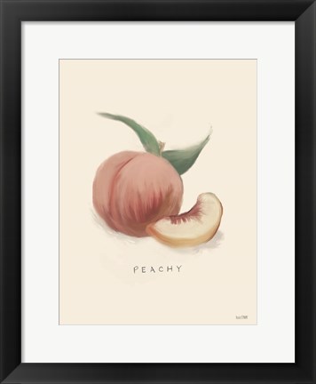 Framed Peachy Print