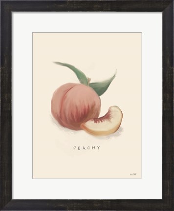 Framed Peachy Print