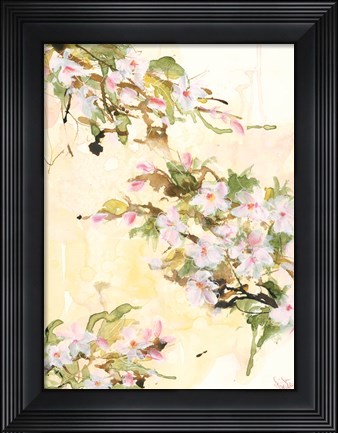 Framed Cherry Blossoms Print