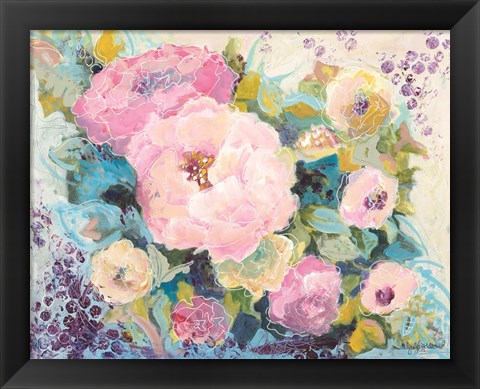 Framed Fresh Florals Print