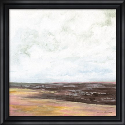 Framed Fall at the Coast Print
