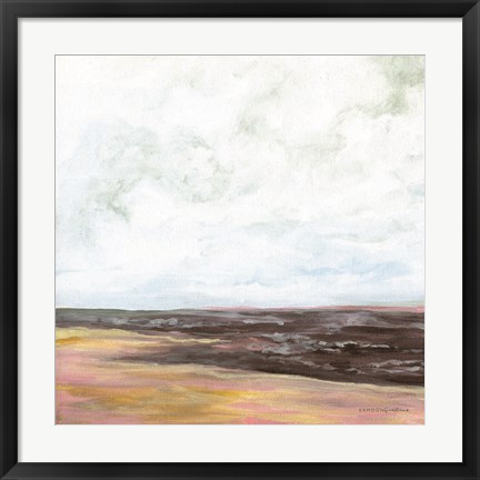 Framed Fall at the Coast Print