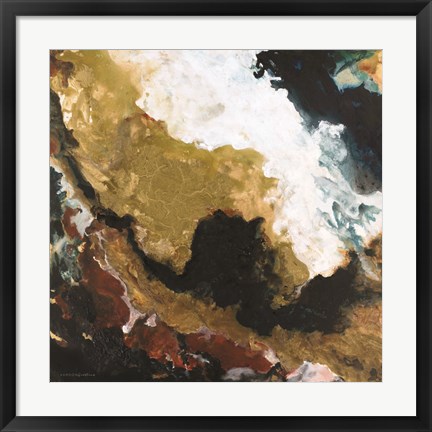 Framed Dark Storm from Above Print