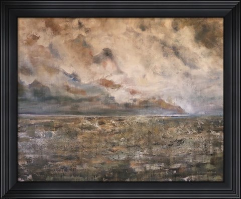 Framed Ginger Clouds Print