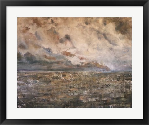 Framed Ginger Clouds Print