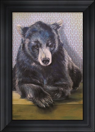 Framed Black Bear Print