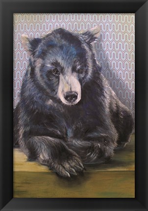 Framed Black Bear Print