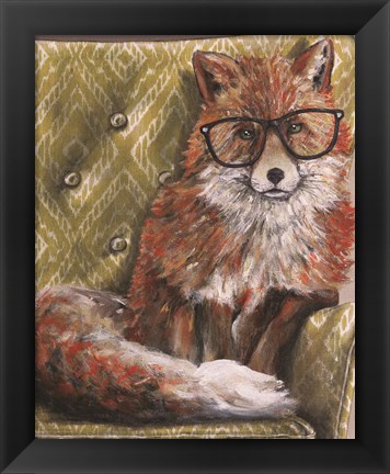 Framed I&#39;m so Foxie Print