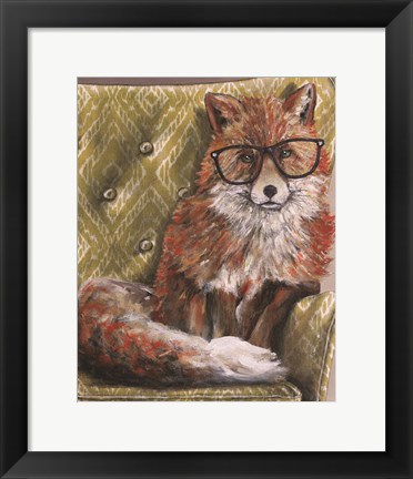 Framed I&#39;m so Foxie Print