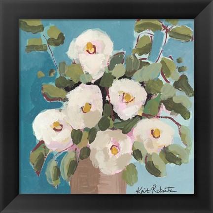 Framed I Get Butterflies Print