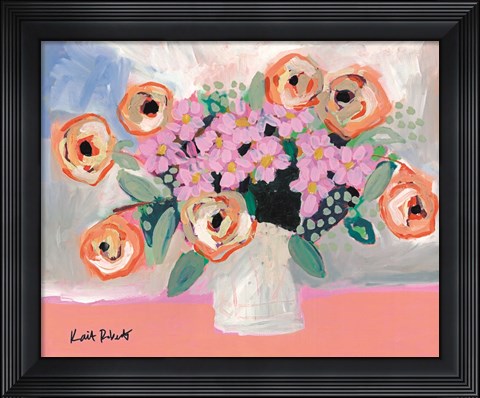 Framed Orange Sherbet Print