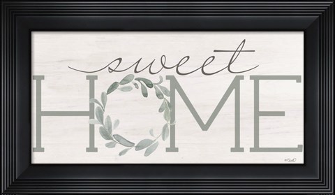 Framed Sweet Home Print
