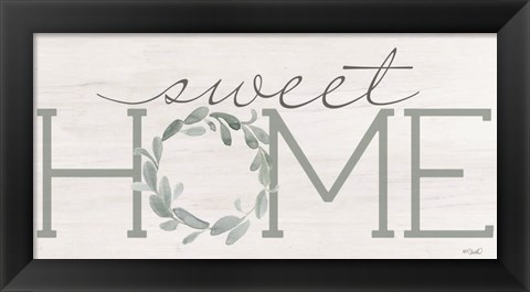 Framed Sweet Home Print