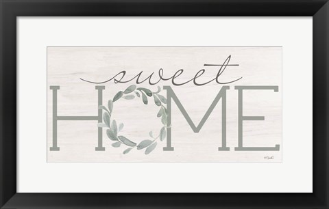 Framed Sweet Home Print