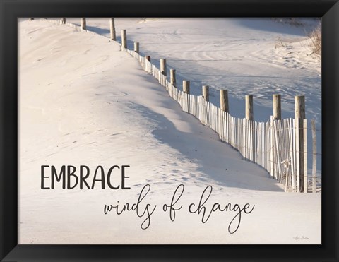 Framed Embrace Winds of Change Print