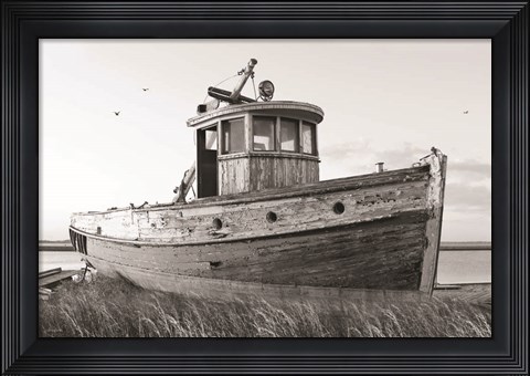 Framed This Old Boat I Print