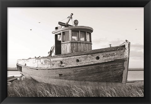 Framed This Old Boat I Print