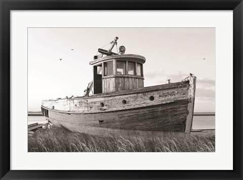 Framed This Old Boat I Print