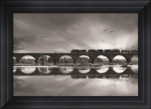 Framed All Aboard Print