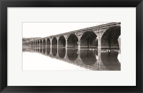 Framed Rockwell Bridge Print