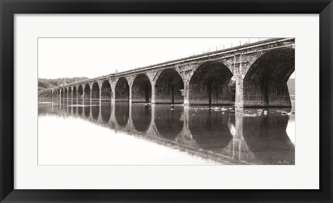 Framed Rockwell Bridge Print