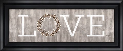 Framed Love Print