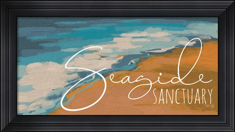 Framed Seaside Sanctuary Print