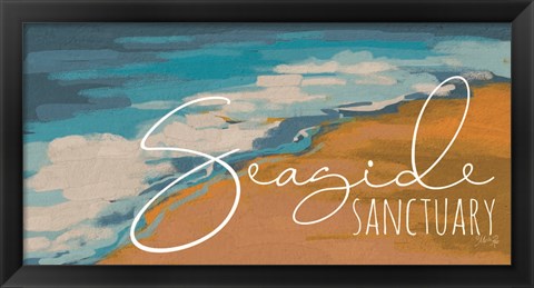 Framed Seaside Sanctuary Print