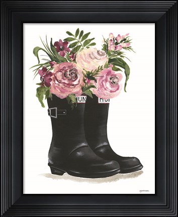 Framed Rain, Rain go Away Print