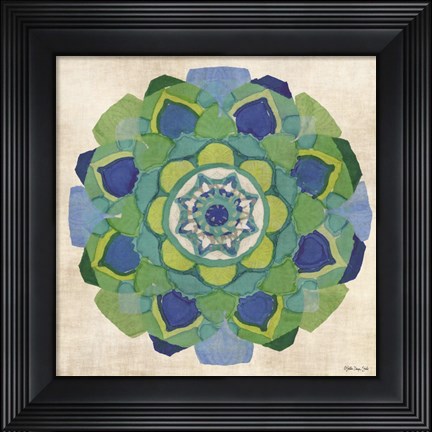 Framed Global Pattern IV Print