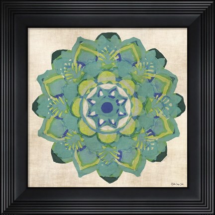 Framed Global Pattern V Print