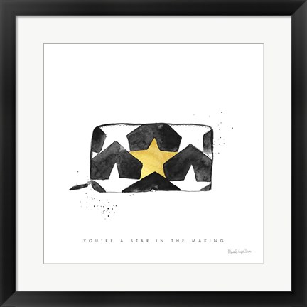 Framed Glitz and Glam XI Print