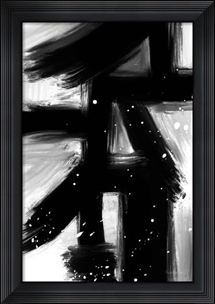 Framed Winter in Paris II Print