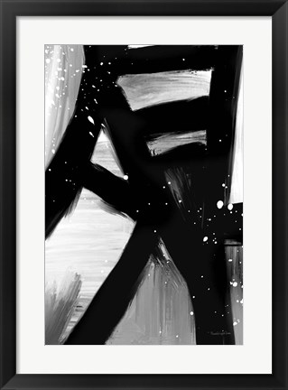 Framed Winter in Paris I Print