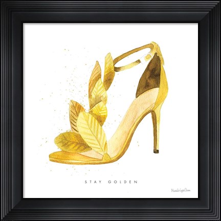 Framed Glitz and Glam VI Print