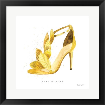 Framed Glitz and Glam VI Print