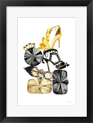 Framed Glitz and Glam II Print