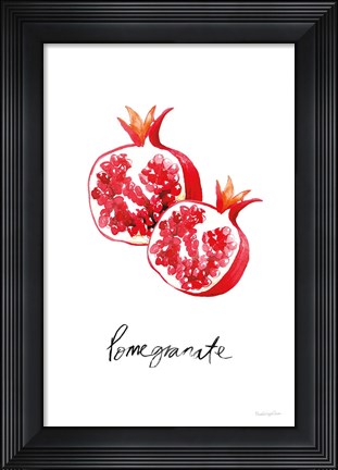 Framed Pomegranates Print
