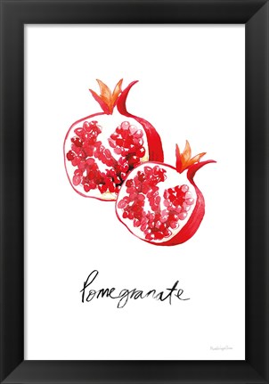 Framed Pomegranates Print