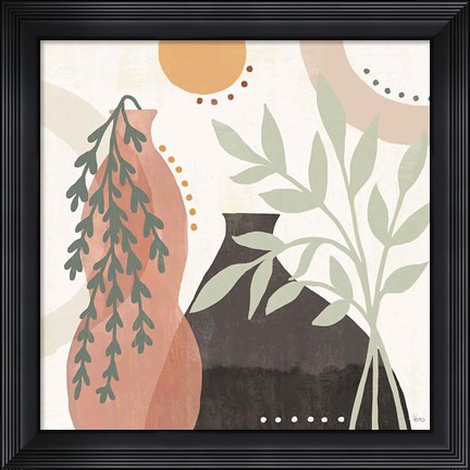 Framed Botanical Form V Print