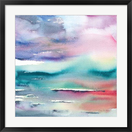 Framed Dramatic Evening Print