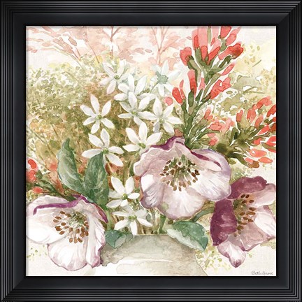 Framed Cottage Charm IV Print