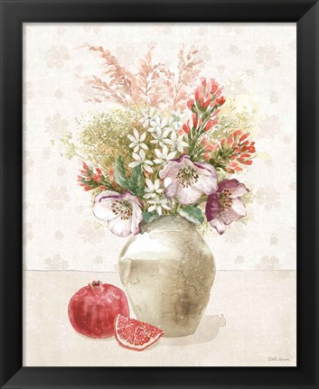 Framed Cottage Charm II Print