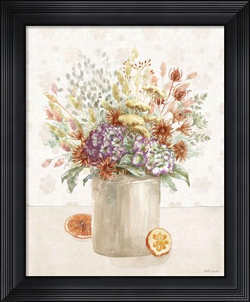 Framed Cottage Charm III Print