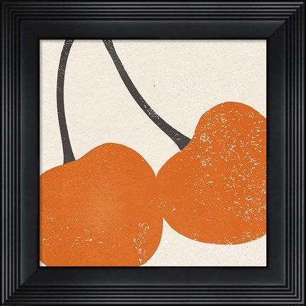 Framed Graphic Fruit III Print