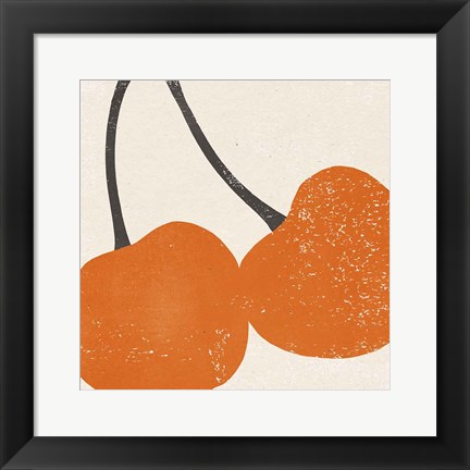 Framed Graphic Fruit III Print