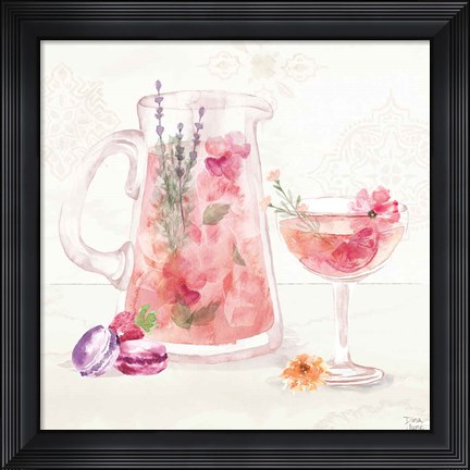 Framed Classy Cocktails IV Print